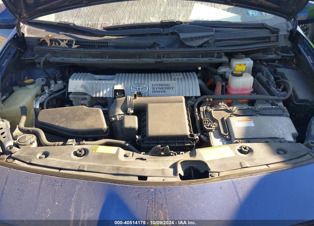 2011 TOYOTA PRIUS TWO VIN: JTDKN3DU3B0289628