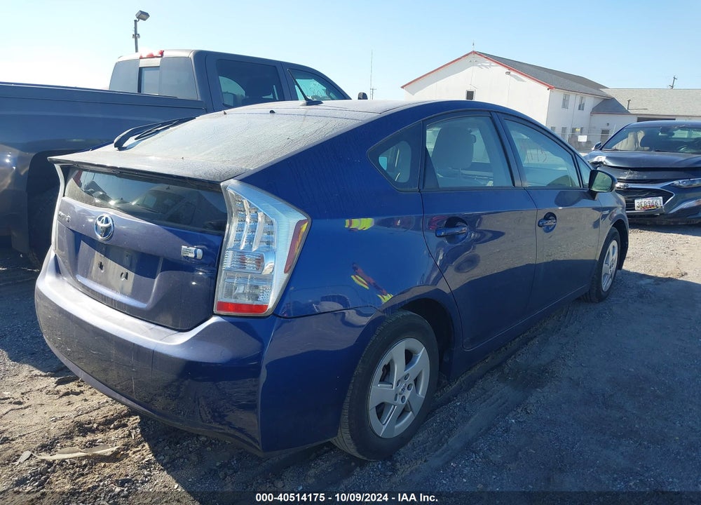 2011 TOYOTA PRIUS TWO VIN: JTDKN3DU3B0289628