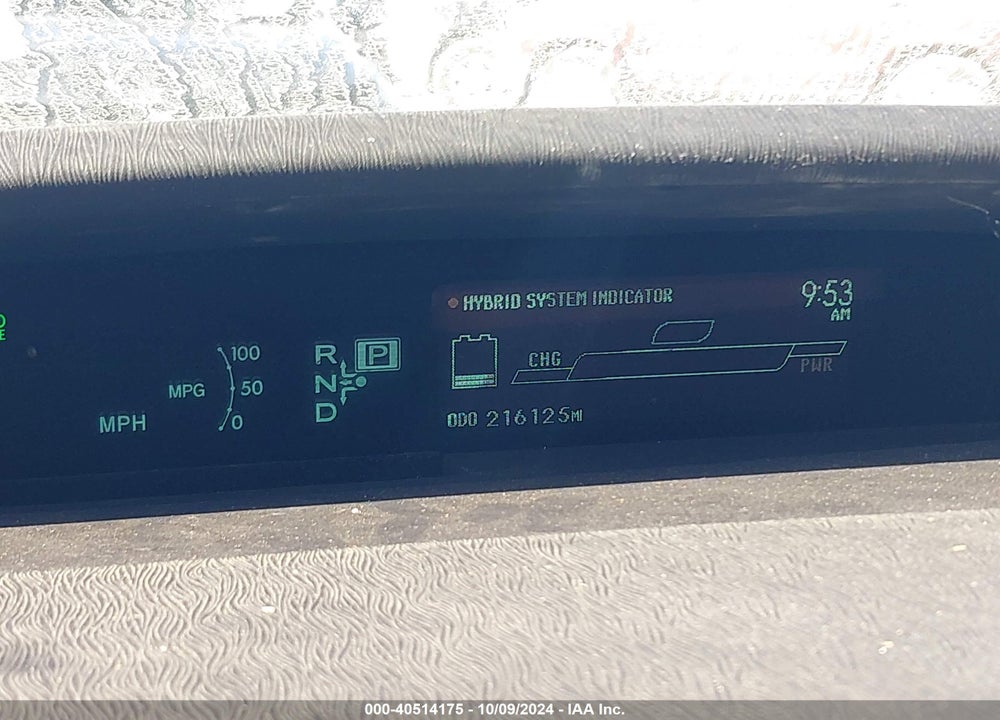 2011 TOYOTA PRIUS TWO VIN: JTDKN3DU3B0289628