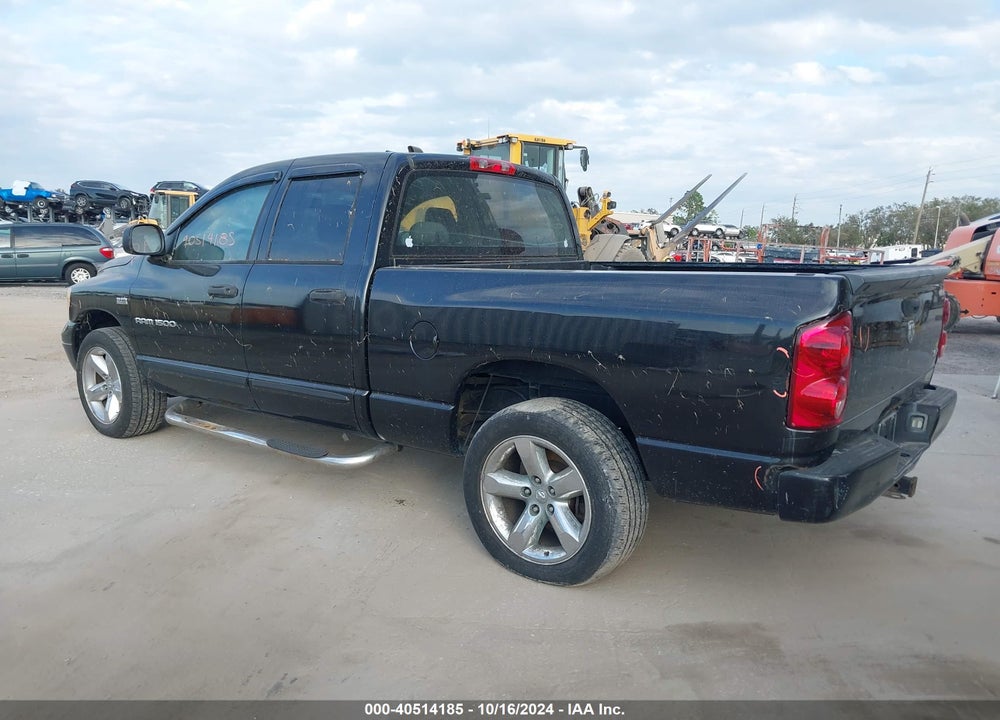 2007 DODGE RAM 1500 SLT VIN: 1D7HA18287S167707