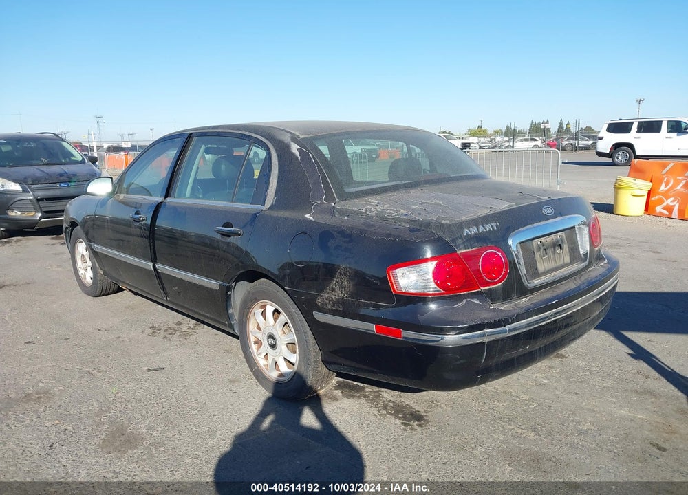 2004 KIA AMANTI VIN: KNALD124945023287