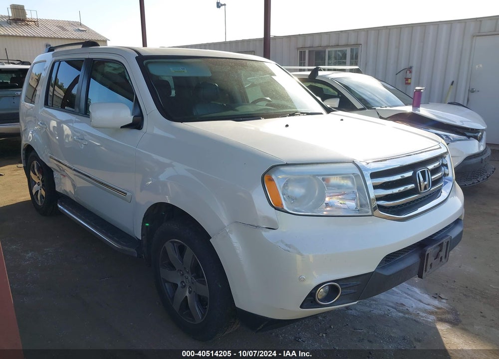 2013 HONDA PILOT TOURING VIN: 5FNYF4H97DB017980
