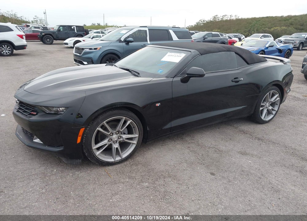 2022 CHEVROLET CAMARO RWD 1LT VIN: 1G1FB3DS9N0118873