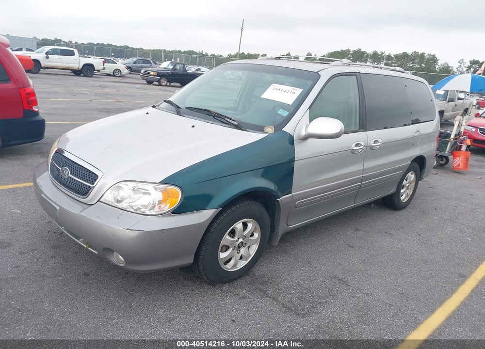 2005 KIA SEDONA EX/LX VIN: KNDUP132556769419
