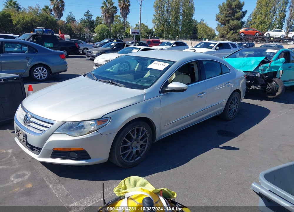 2010 VOLKSWAGEN CC SPORT VIN: WVWMP7AN6AE559878