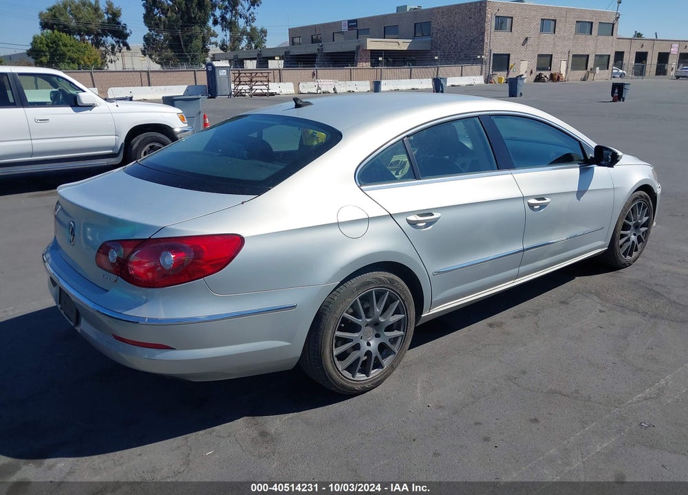 2010 VOLKSWAGEN CC SPORT VIN: WVWMP7AN6AE559878