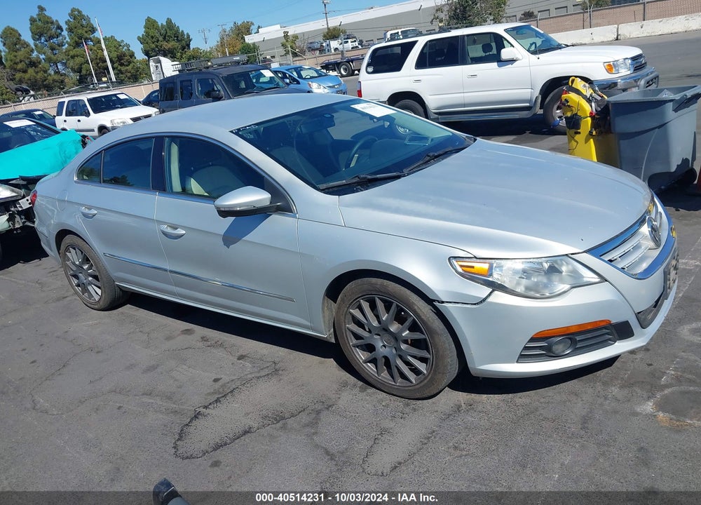 2010 VOLKSWAGEN CC SPORT VIN: WVWMP7AN6AE559878