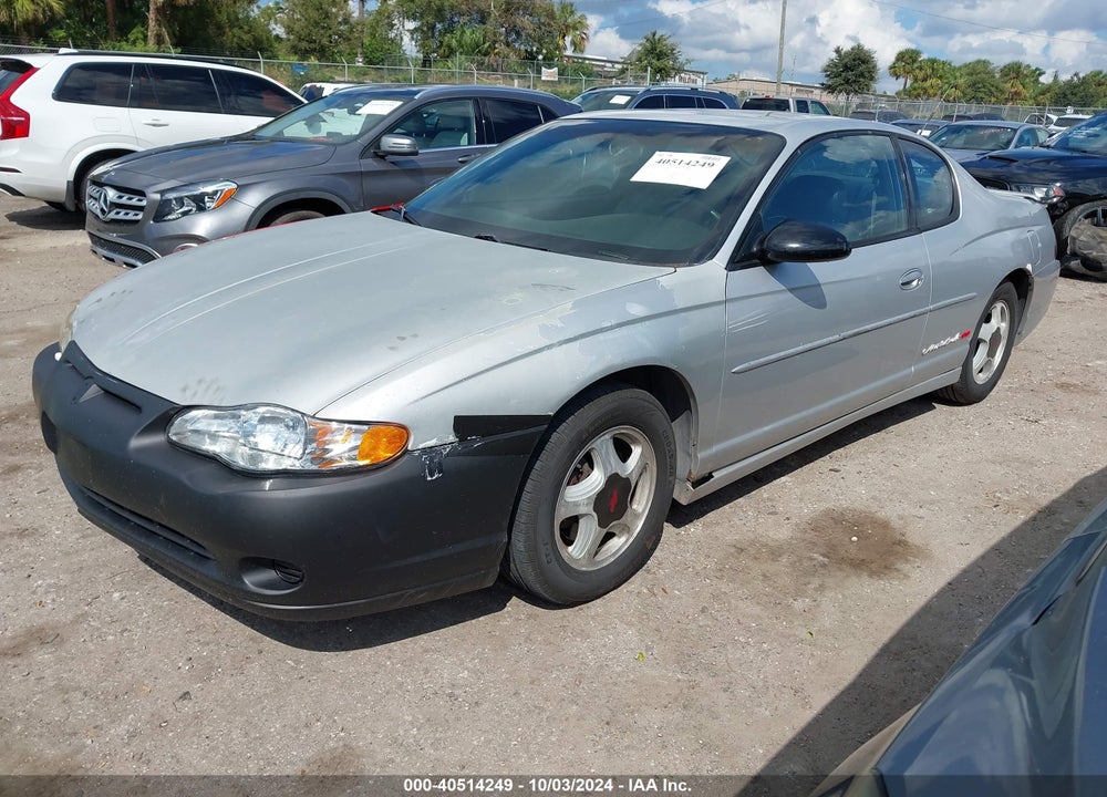 2002 CHEVROLET MONTE CARLO SS VIN: 2G1WX15K929127174