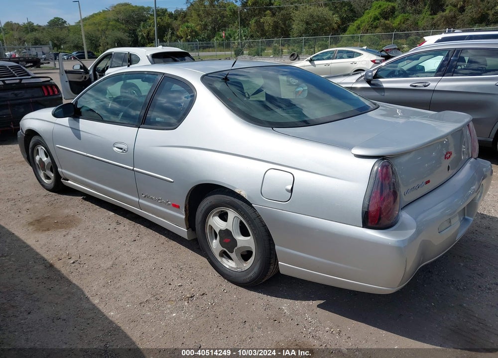 2002 CHEVROLET MONTE CARLO SS VIN: 2G1WX15K929127174