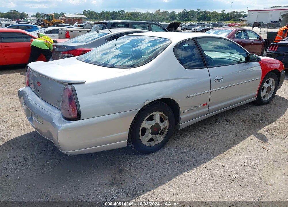 2002 CHEVROLET MONTE CARLO SS VIN: 2G1WX15K929127174