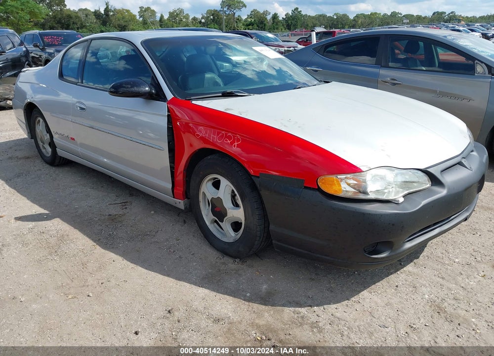 2002 CHEVROLET MONTE CARLO SS VIN: 2G1WX15K929127174