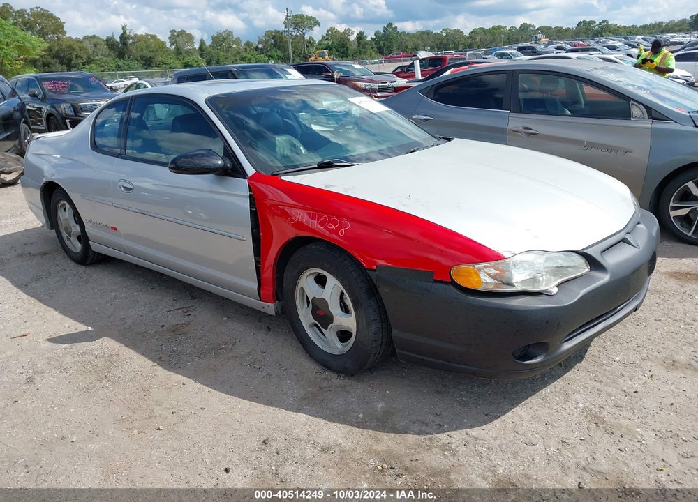 2002 CHEVROLET MONTE CARLO SS VIN: 2G1WX15K929127174
