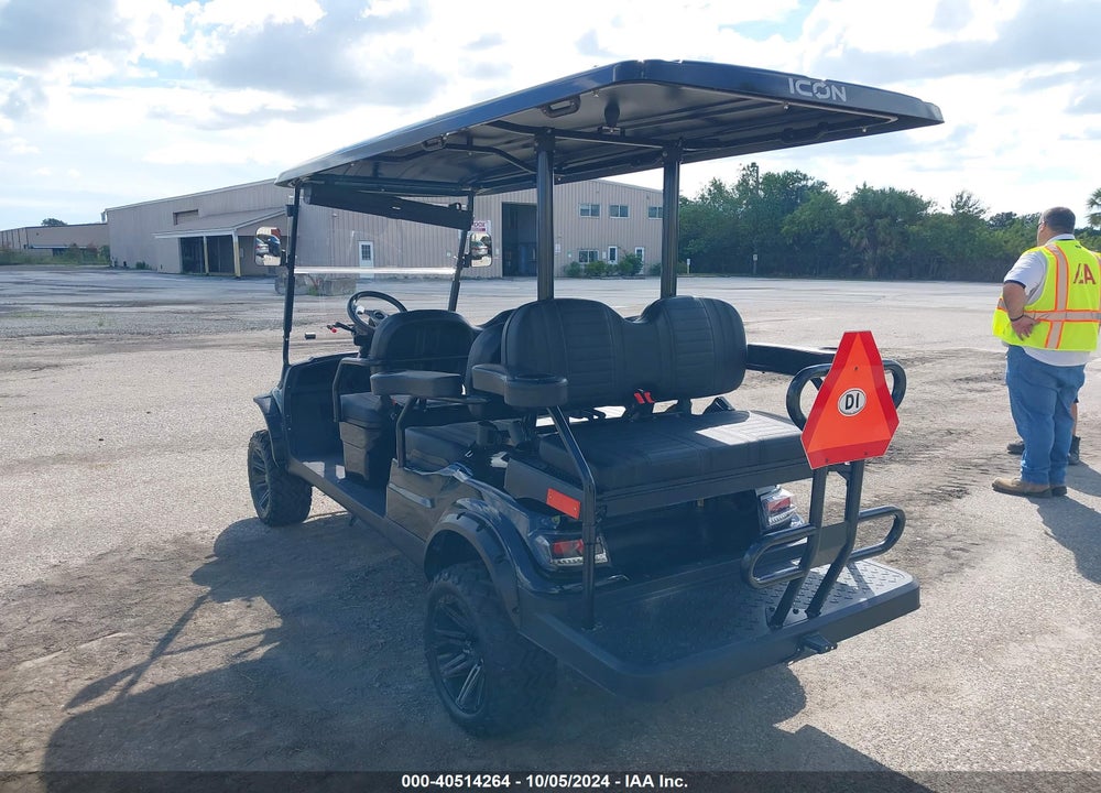 2022 ICON GOLF CART VIN: FLA123839