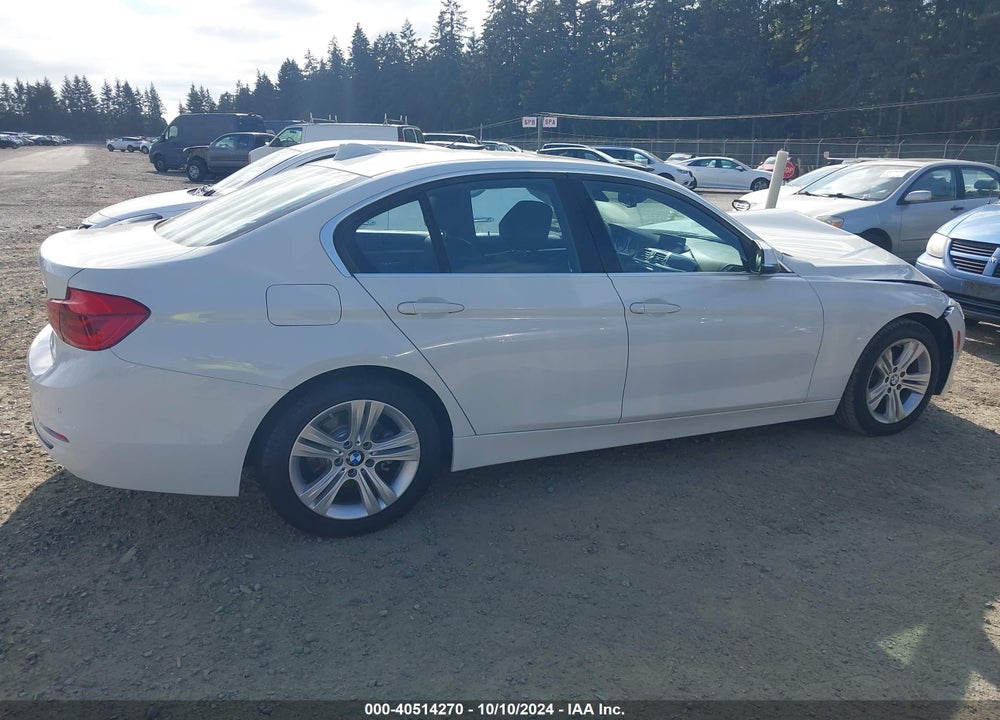 2017 BMW 330I VIN: WBA8B9G37HNU52492