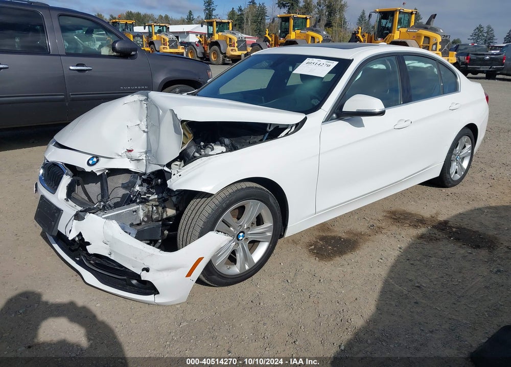 2017 BMW 330I VIN: WBA8B9G37HNU52492