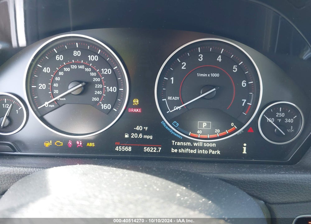 2017 BMW 330I VIN: WBA8B9G37HNU52492