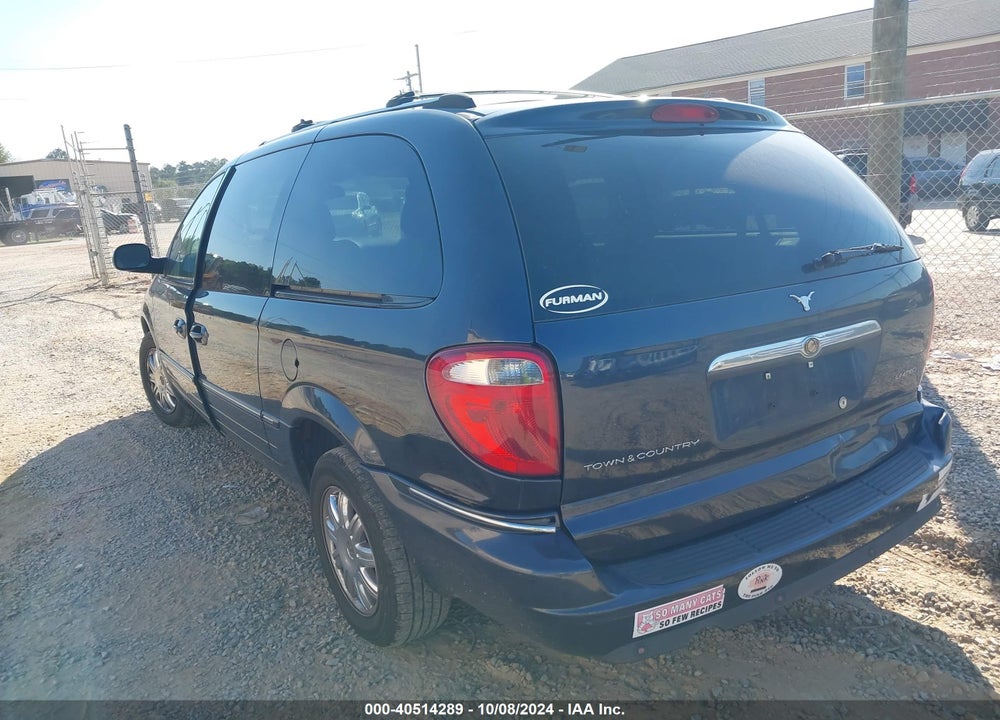 2007 CHRYSLER TOWN & COUNTRY LIMITED VIN: 2A8GP64L27R170421