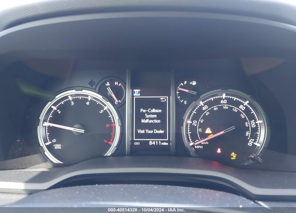 2024 TOYOTA 4RUNNER TRD OFF ROAD VIN: JTEPU5JR9R6219672