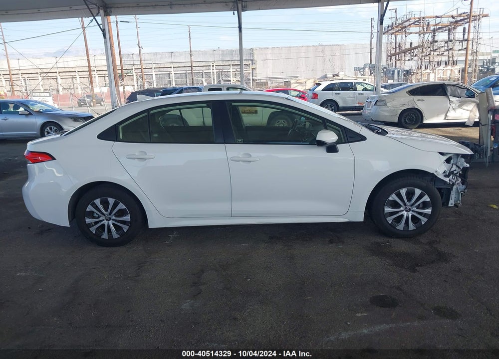2022 TOYOTA COROLLA HYBRID LE VIN: JTDEAMDE0N3013529