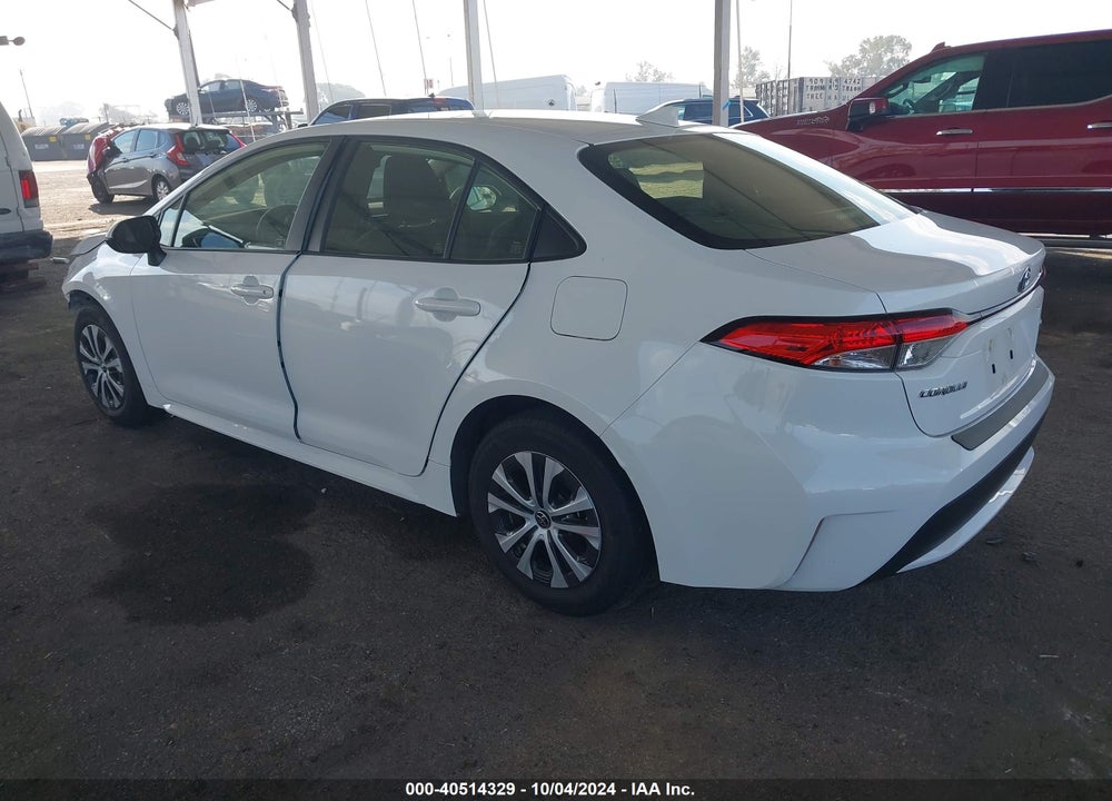 2022 TOYOTA COROLLA HYBRID LE VIN: JTDEAMDE0N3013529