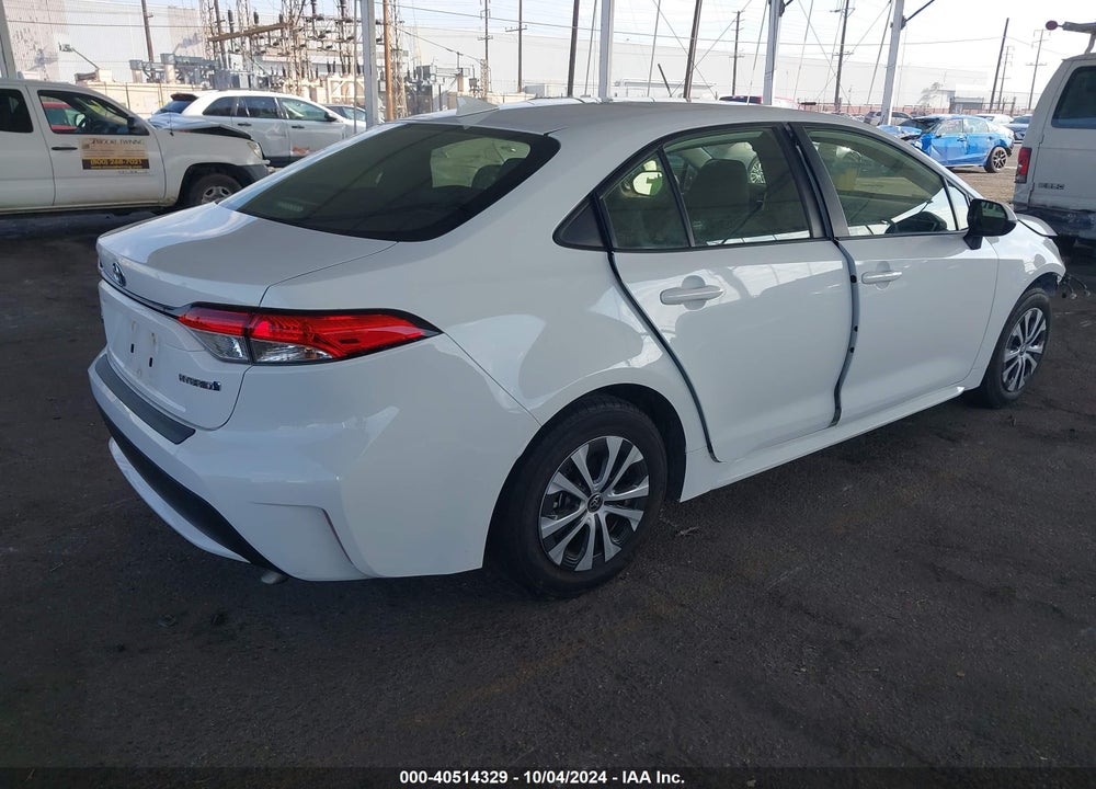 2022 TOYOTA COROLLA HYBRID LE VIN: JTDEAMDE0N3013529