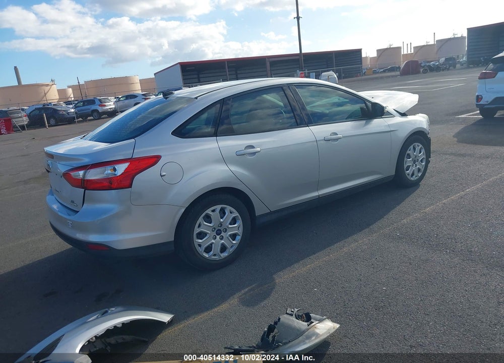 2012 FORD FOCUS SE VIN: 1FAHP3F24CL456388