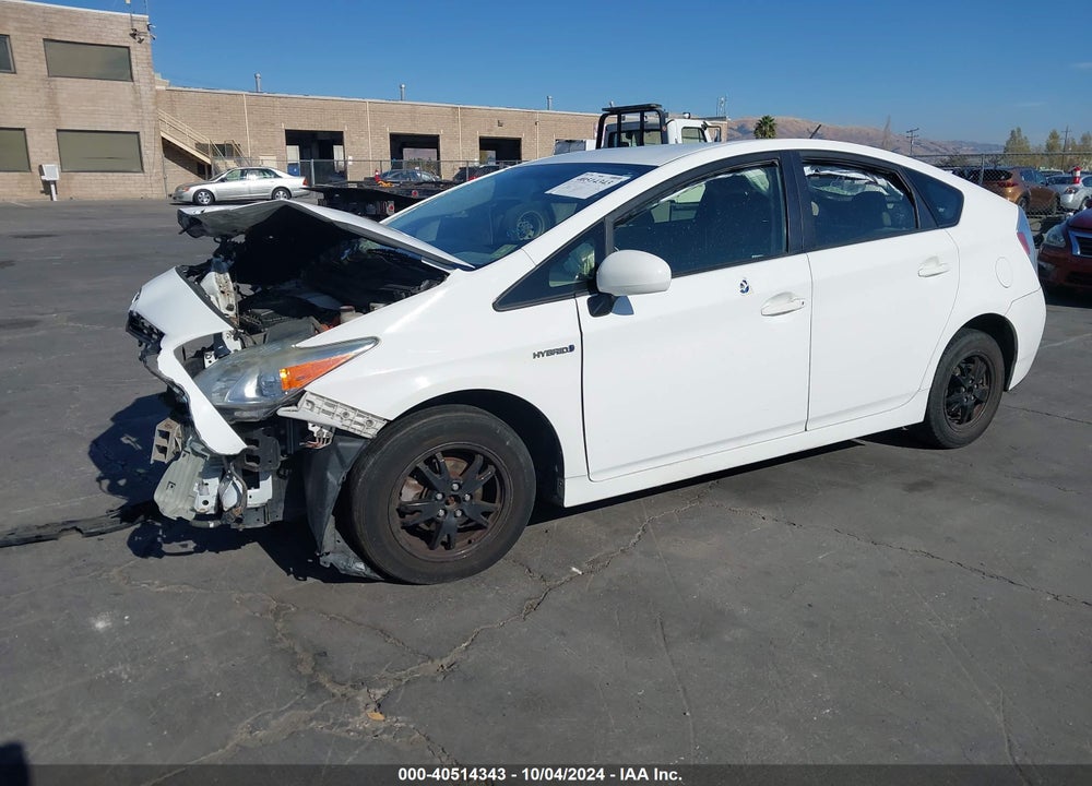 2015 TOYOTA PRIUS TWO VIN: JTDKN3DU2F1911314