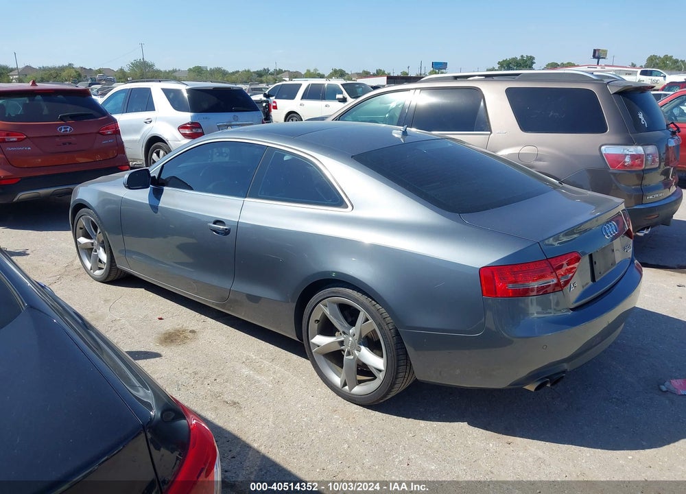 2012 AUDI A5 2.0T PREMIUM VIN: WAURFAFR1CA036048