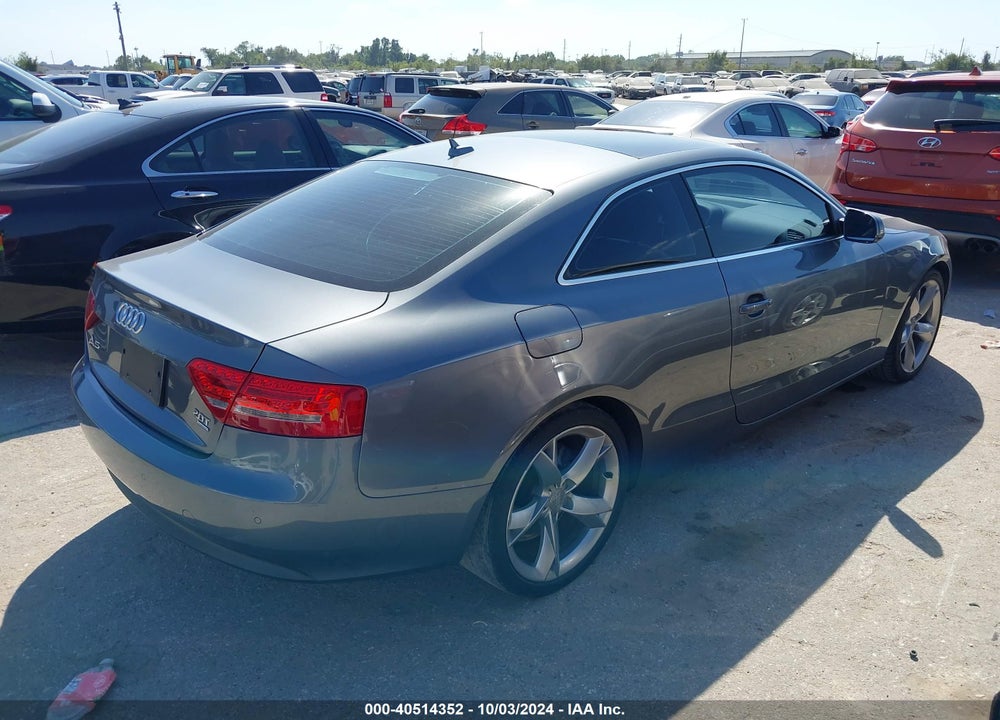 2012 AUDI A5 2.0T PREMIUM VIN: WAURFAFR1CA036048