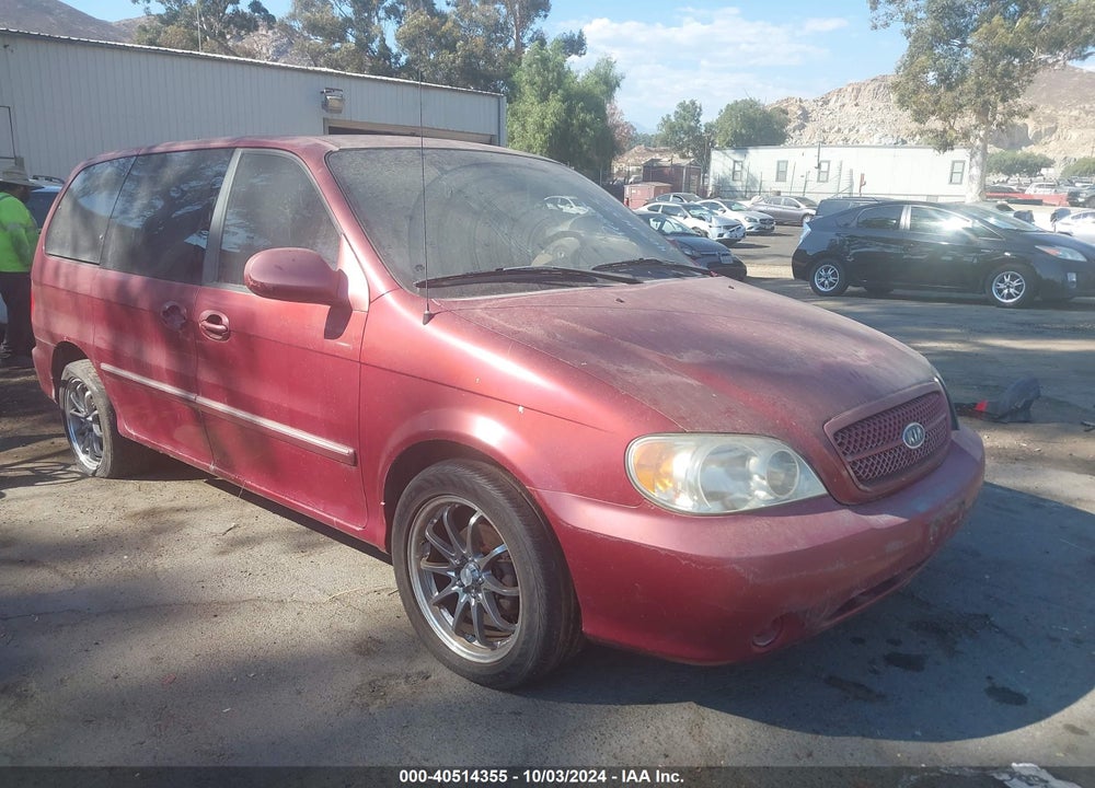 2004 KIA SEDONA EX/LX VIN: KNDUP131246510795