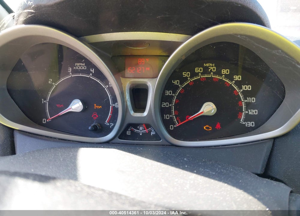 2011 FORD FIESTA SE VIN: 3FADP4BJ5BM151240