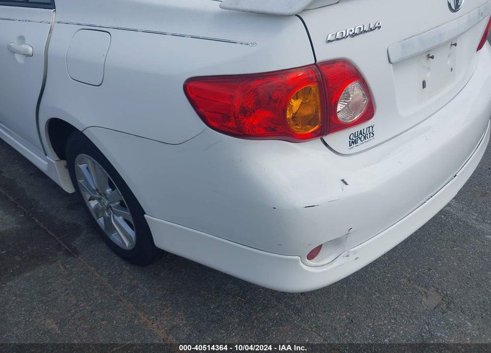 2009 TOYOTA COROLLA S VIN: 2T1BU40E39C129319