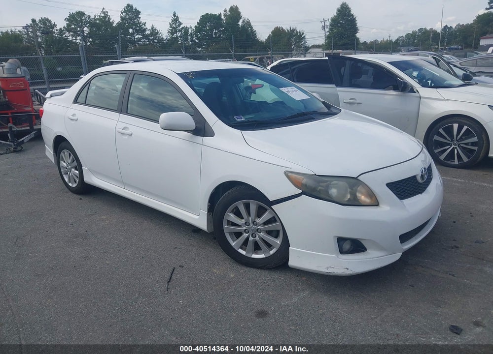 2009 TOYOTA COROLLA S VIN: 2T1BU40E39C129319