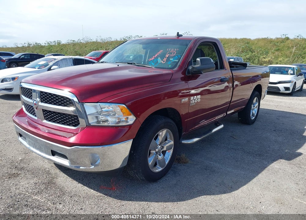 2023 RAM 1500 CLASSIC TRADESMAN 4X2 8' BOX VIN: 3C6JR6DT1PG648705