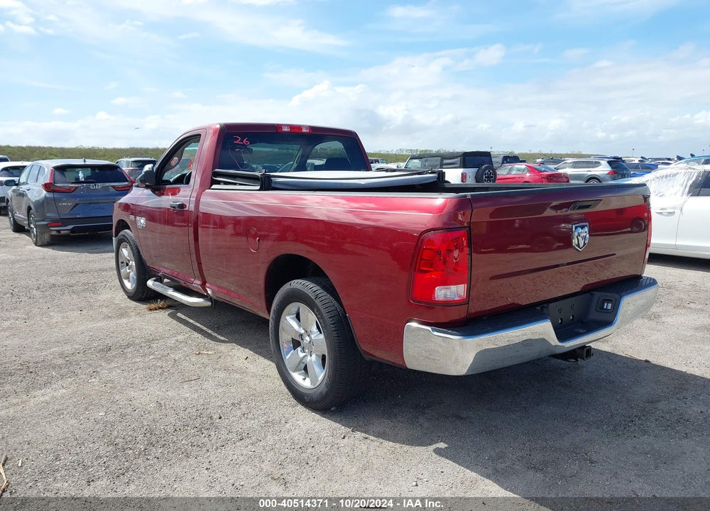 2023 RAM 1500 CLASSIC TRADESMAN 4X2 8' BOX VIN: 3C6JR6DT1PG648705