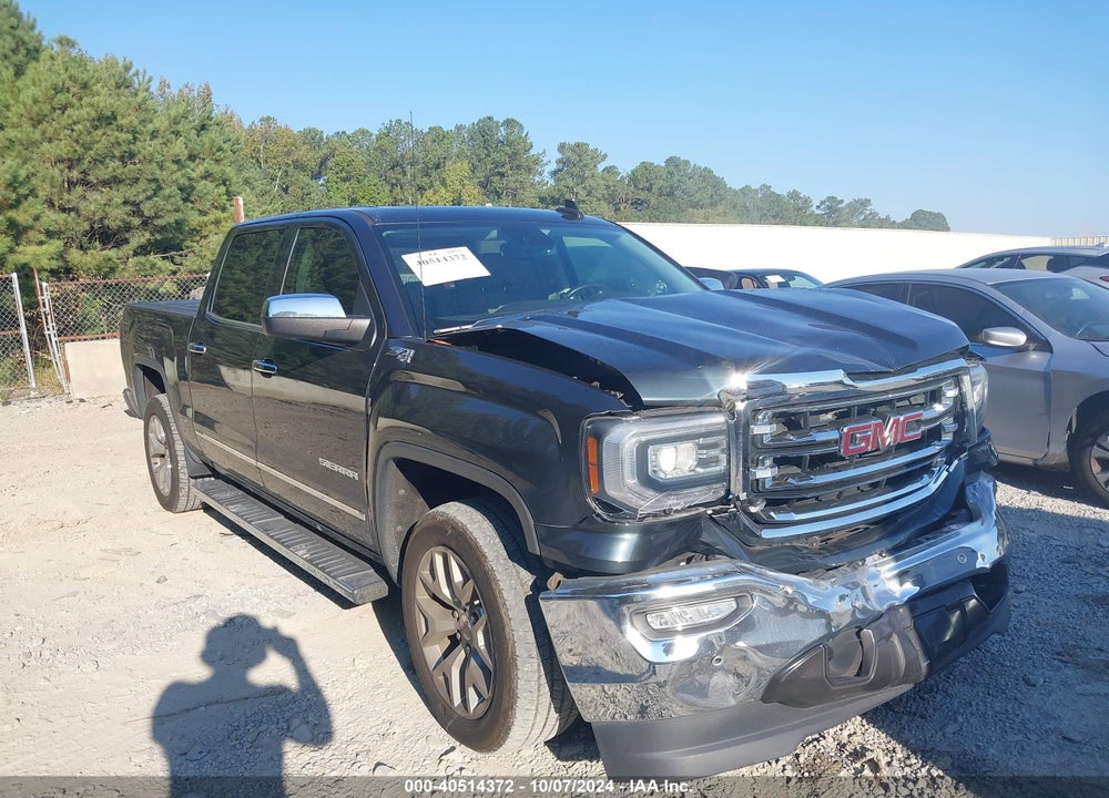 2018 GMC SIERRA 1500 SLT VIN: 3GTU2NEC5JG567572