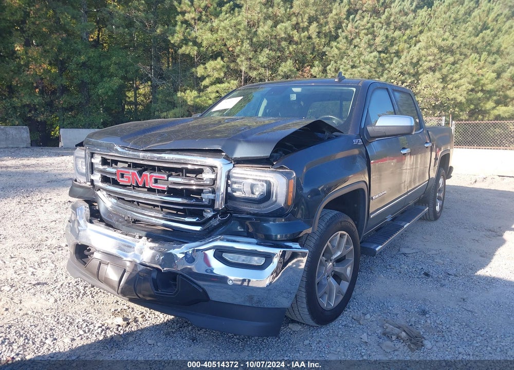 2018 GMC SIERRA 1500 SLT VIN: 3GTU2NEC5JG567572