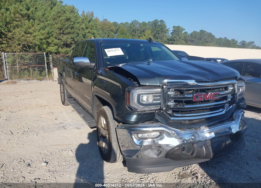 2018 GMC SIERRA 1500 SLT VIN: 3GTU2NEC5JG567572