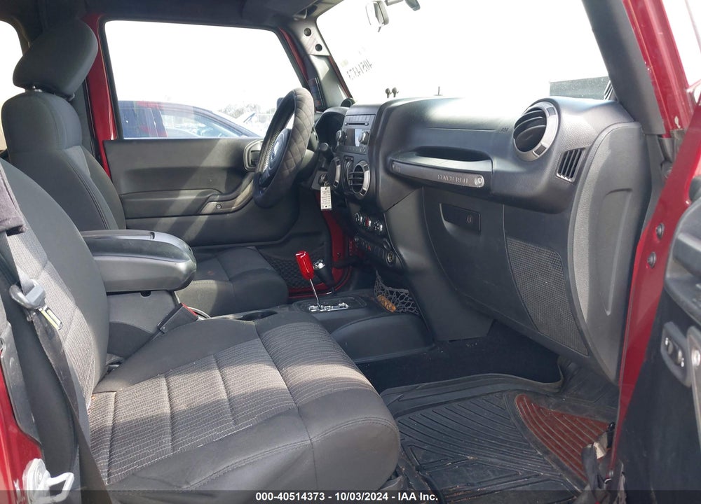 2012 JEEP WRANGLER SPORT VIN: 1C4AJWAG5CL146221