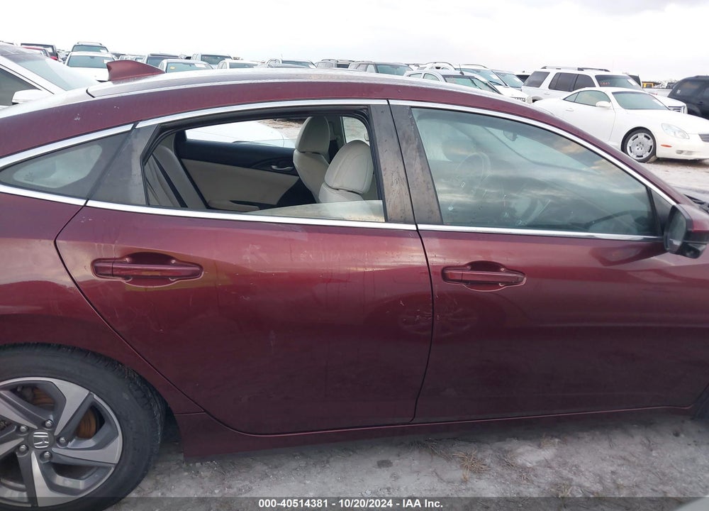 2019 HONDA INSIGHT EX VIN: 19XZE4F58KE012426