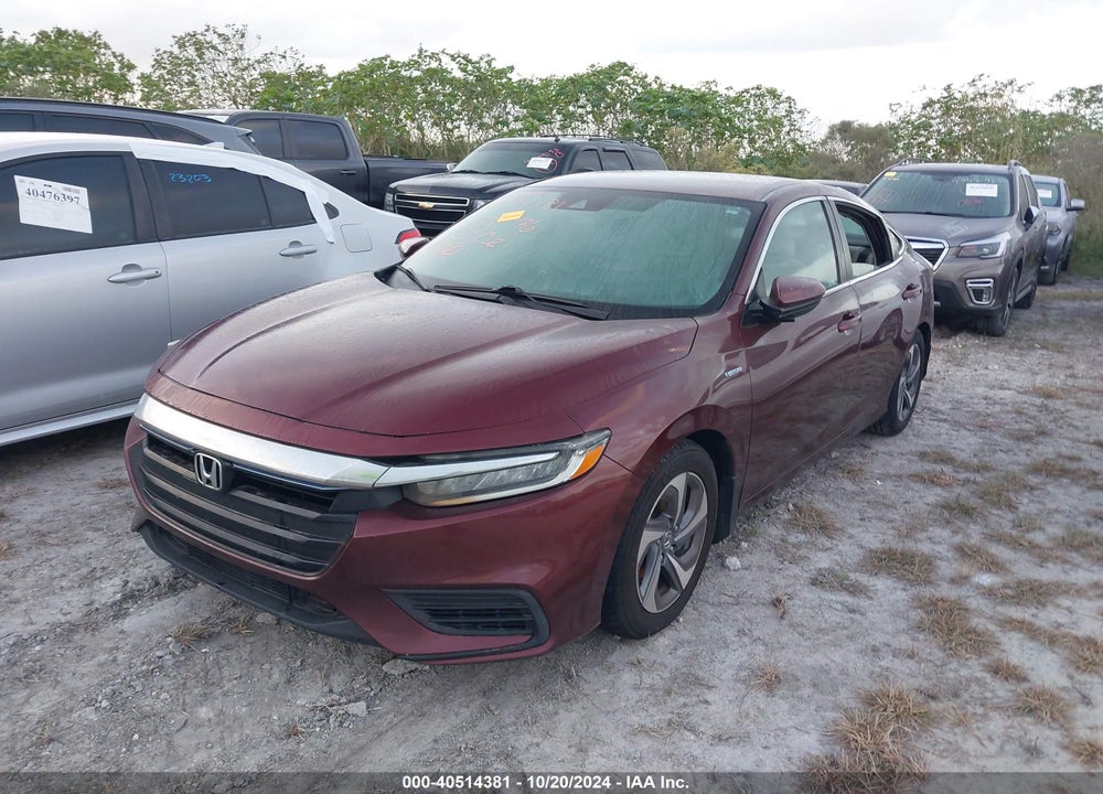 2019 HONDA INSIGHT EX VIN: 19XZE4F58KE012426