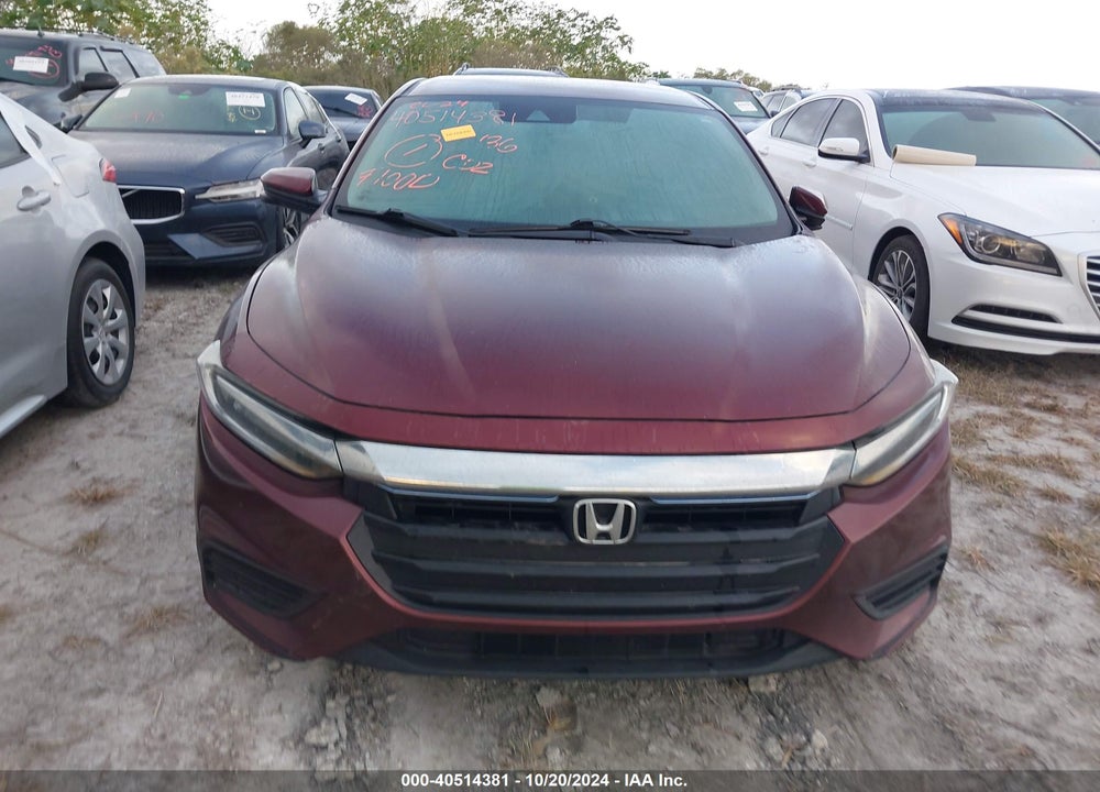 2019 HONDA INSIGHT EX VIN: 19XZE4F58KE012426