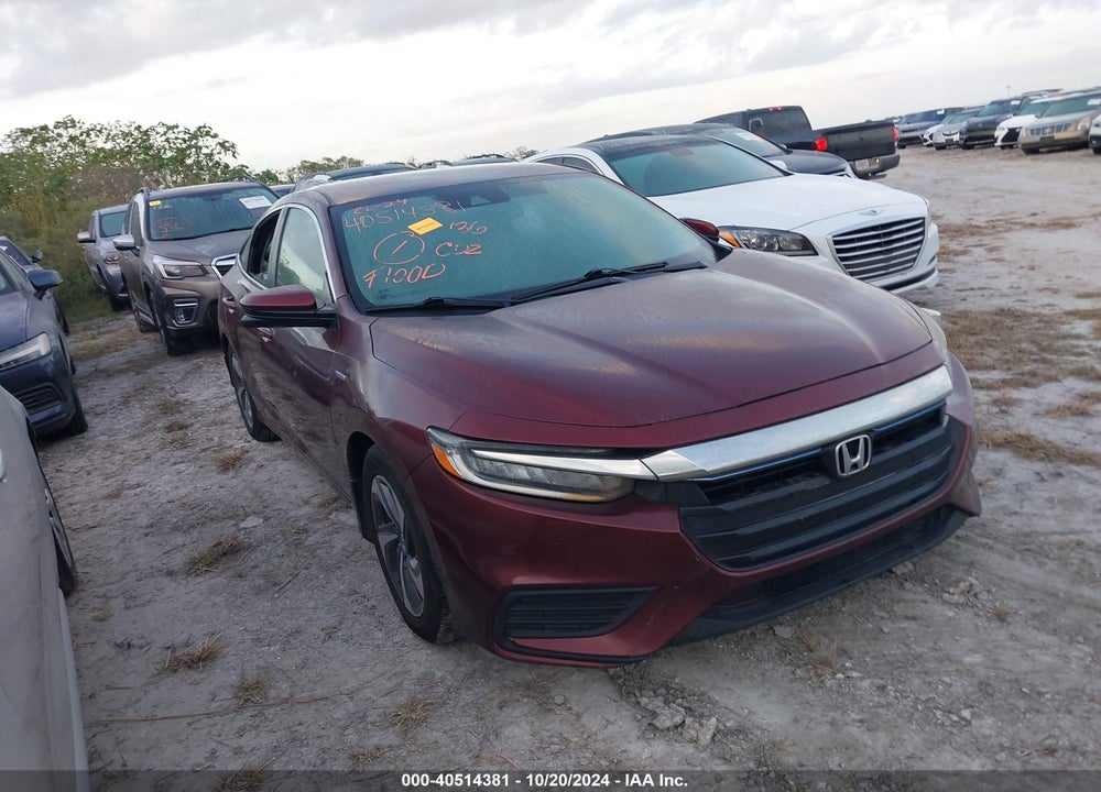 2019 HONDA INSIGHT EX VIN: 19XZE4F58KE012426