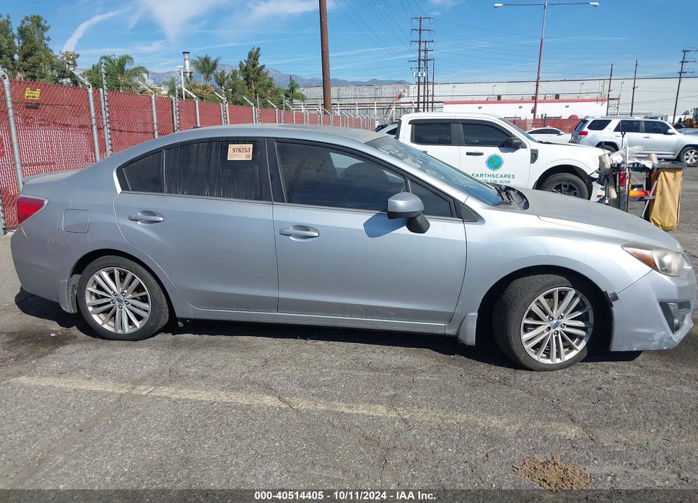 2016 SUBARU IMPREZA 2.0I PREMIUM VIN: JF1GJAF64GH011789