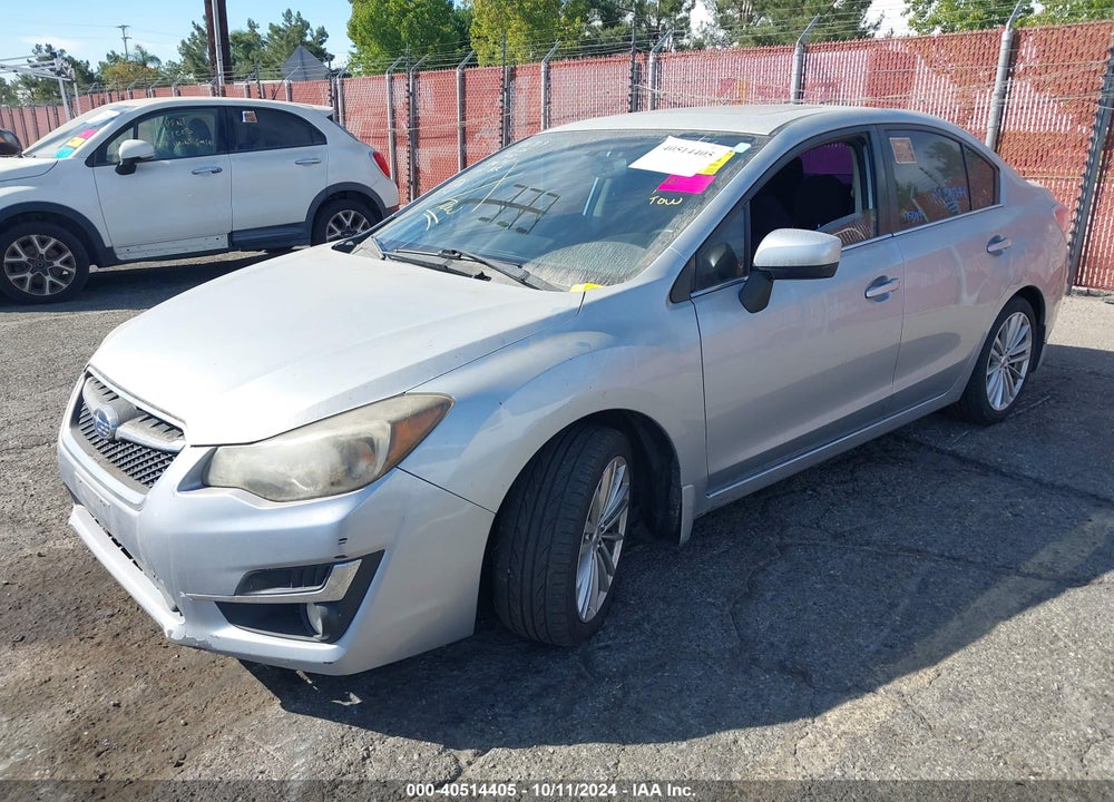 2016 SUBARU IMPREZA 2.0I PREMIUM VIN: JF1GJAF64GH011789