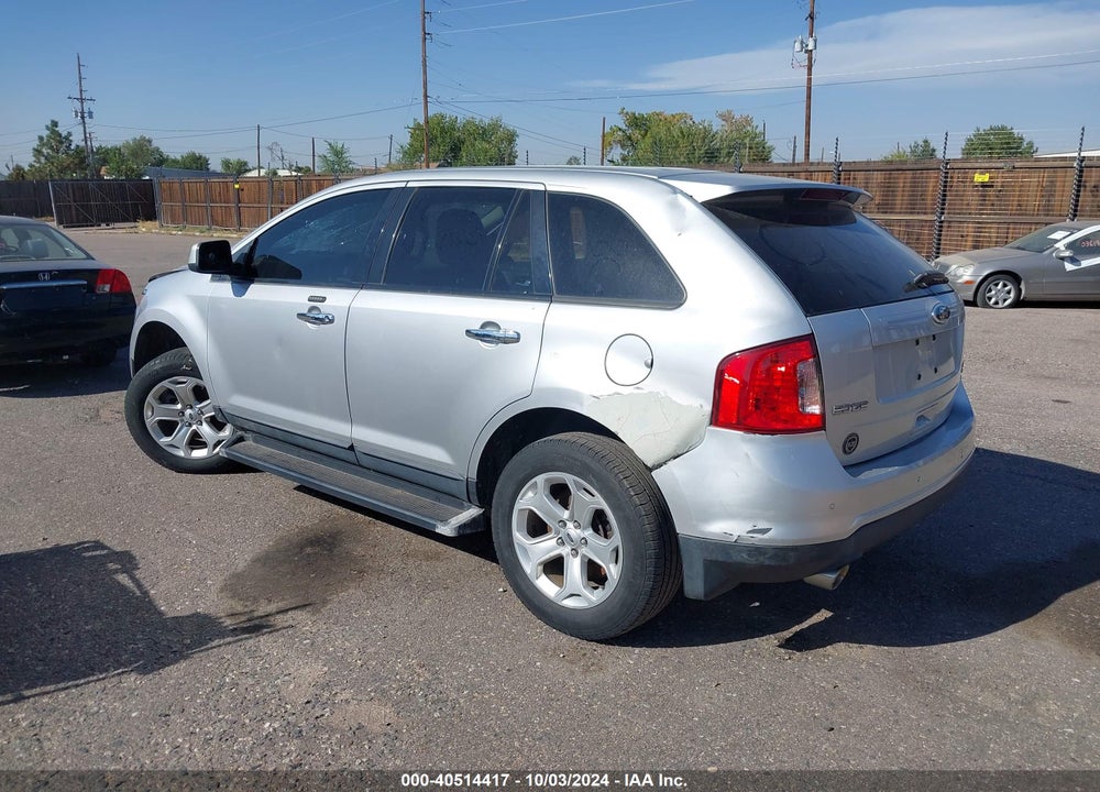 2011 FORD EDGE SEL VIN: 2FMDK4JC8BBA08825