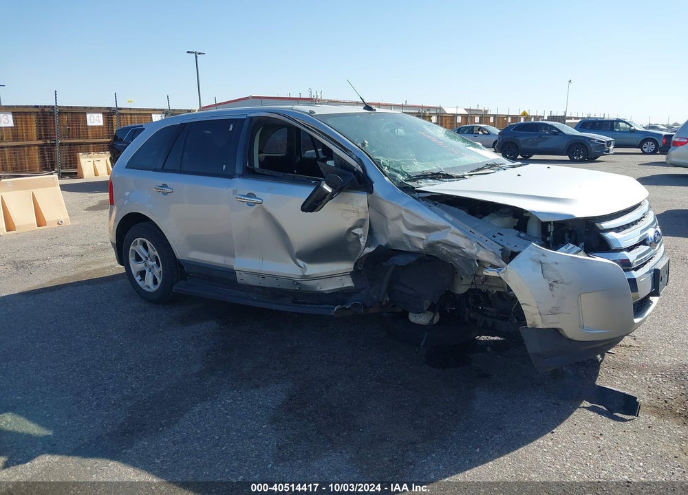 2011 FORD EDGE SEL VIN: 2FMDK4JC8BBA08825