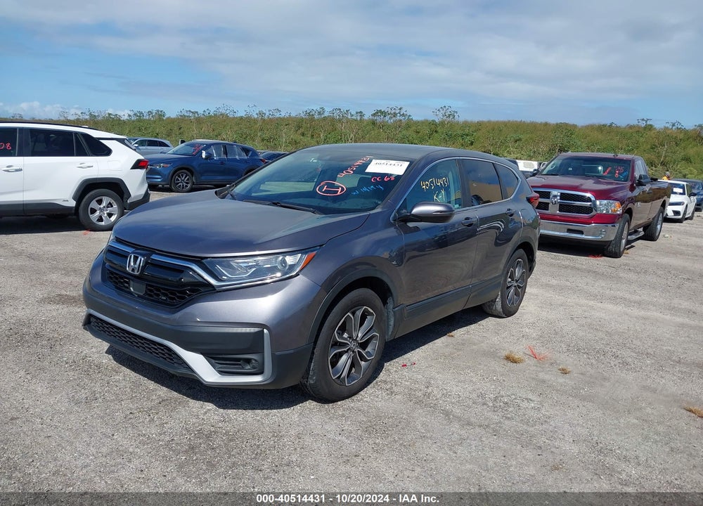 2021 HONDA CR-V 2WD EX VIN: 5J6RW1H57MA012622
