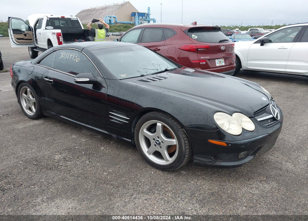 2003 MERCEDES-BENZ SL 500 VIN: WDBSK75F23F058314