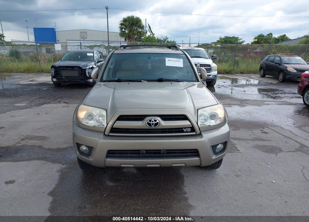 2006 TOYOTA 4RUNNER LIMITED V8 VIN: JTEBT17R760059755
